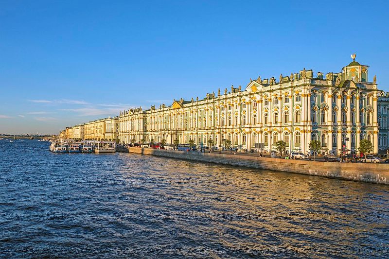 Chiêm ngưỡng vẻ đẹp của cung điện mùa đông ở  Nga